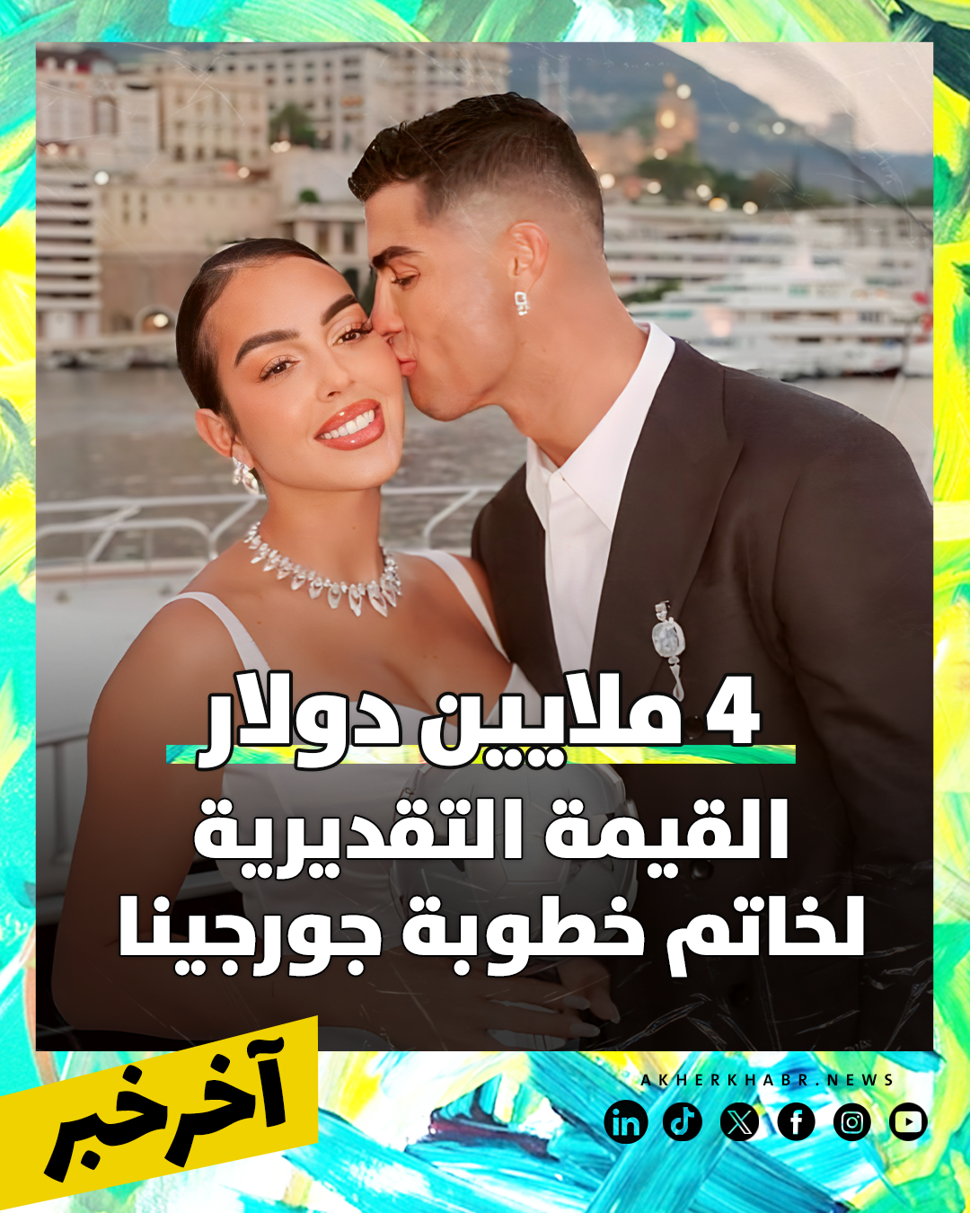 كريستيانو رونالدو وجورجينا  