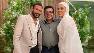 هنيدي يحتفل اليوم بعقد قران فريدة والزفاف 12 ديسمبر