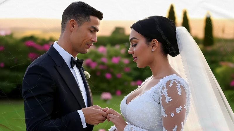 كريستيانو وجورجينا