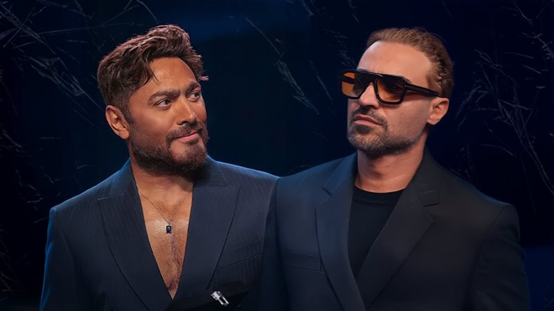 أحمد فهمي وتامر حسني