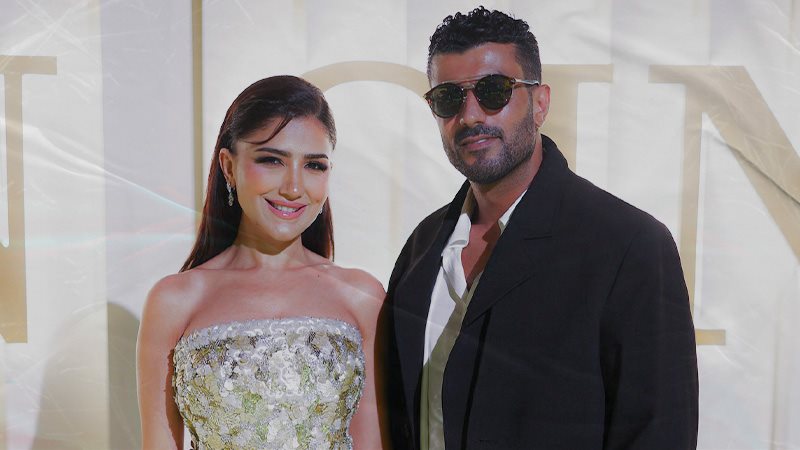 مي عمر ومحمد سامي