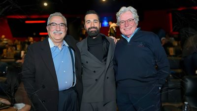 بالصور .. نجوم الفن في العرض الخاص لفيلم الملحد