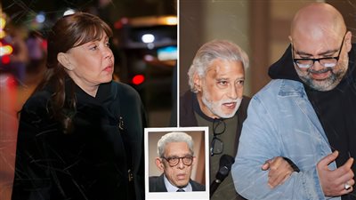 بالصور .. النجوم يقدمون واجب العزاء في المخرج داود عبدالسيد