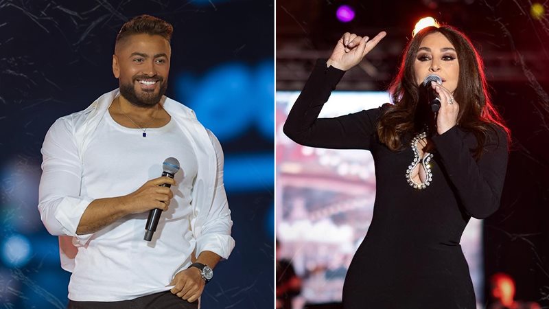 إليسا وتامر حسني