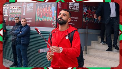 وصول الفراعنة إلى ملعب مباراة مصر والسنغال 