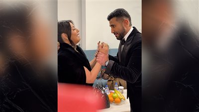 كواليس اللحظات الأخيرة بين أحمد سعد ورحمة رياض قبل إعلان نتيجة The voice