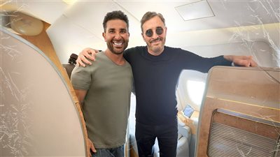 أحمد سعد ينشر صور مع كاظم الساهر .. هل هناك دويتو جديد؟ 