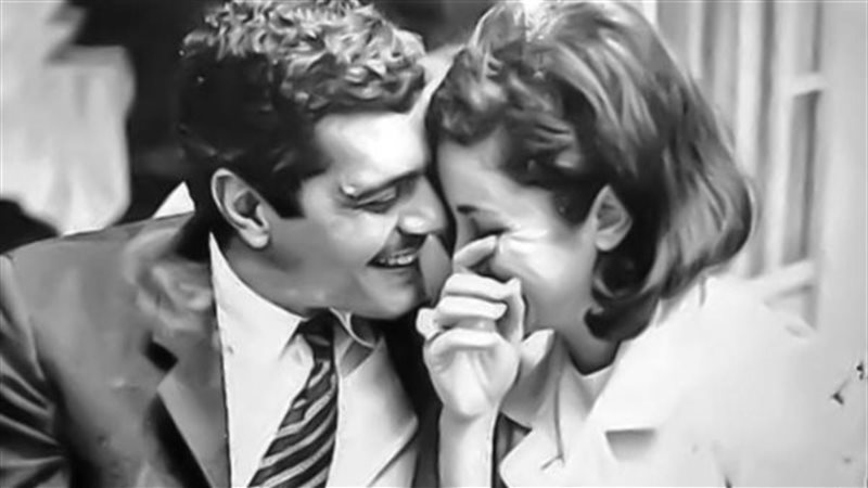 فاتن حمامة وعمر الشريف