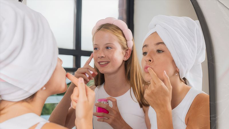 روتين العناية بالبشرة