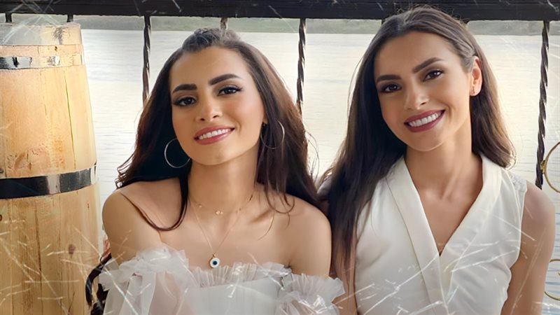 كارمن سليمان وشقيقتها