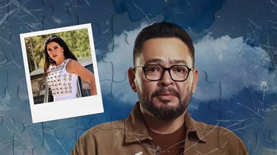 أحمد رزق زوج جومانا مراد وأب لطفل مصاب بالتوحد في اللون الأزرق