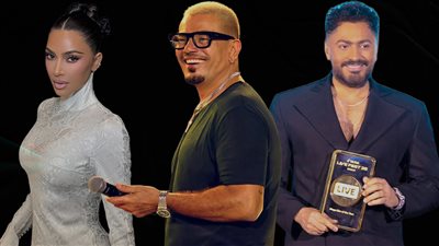 عمرو دياب وكيم كارديشيان وتامر حسني يتصدرون تريند جوجل