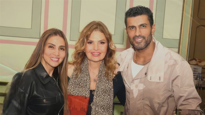 محمد سامي ويسرا والمنتجة