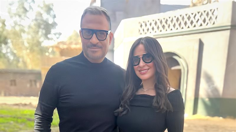 نيرمين الفقي وماجد