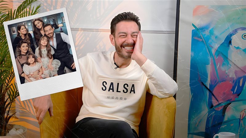 أحمد زاهر وزوجته