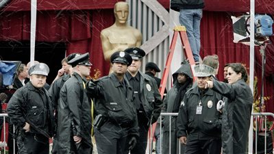 إجراءات تأمينية مشددة في حفل الأوسكار