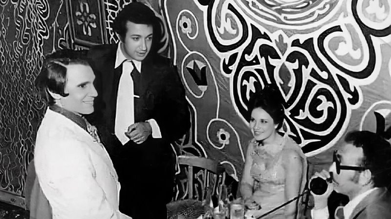 عبدالحليم مع نور