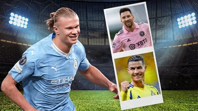 The New York Times : هالاند تفوق على ميسي ورونالدو 