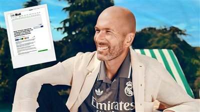 Daily Mail : زيدان رفض عرض الهلال وحائر بين فرنسا وتشيلسى