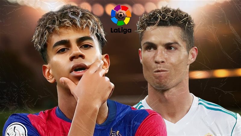 كريستيانو رونالدو ولامين يامال