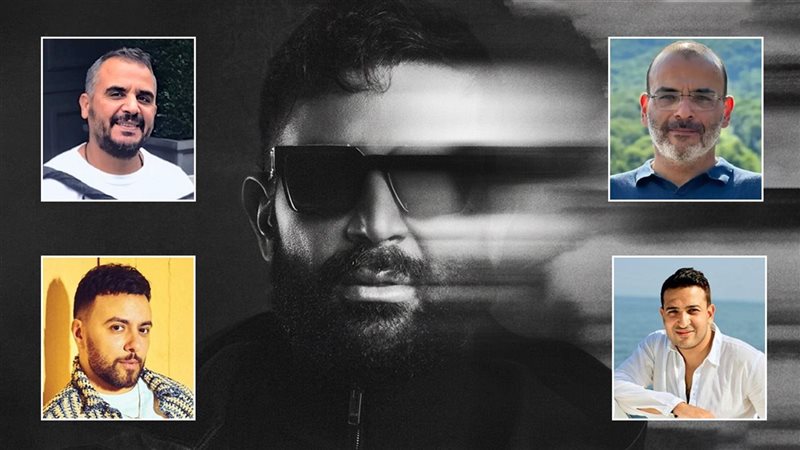 أبرز صناع ألبوم أحمد سعد الحزين