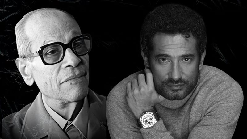 عمرو سعد والأديب العالمي نجيب محفوظ