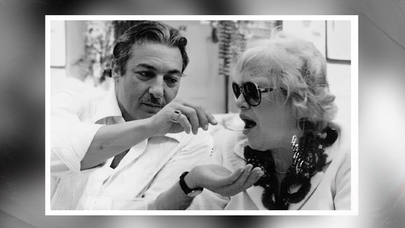 رشدي أباظة ووالدته