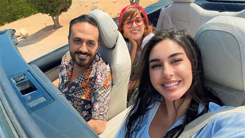 ياسمين صبري وخالد سرحان ورحمة احمد