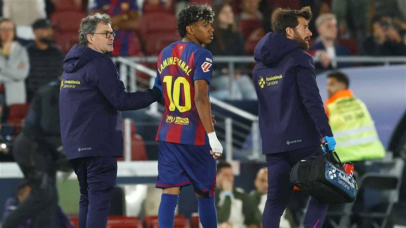 إصابة لامين يامال