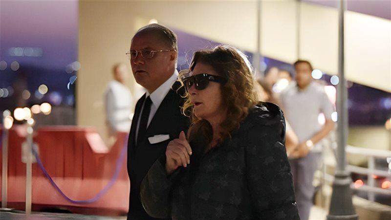 يسرا في عزاء هاني