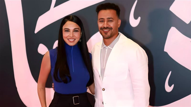 أحمد داود وسلمى أبو