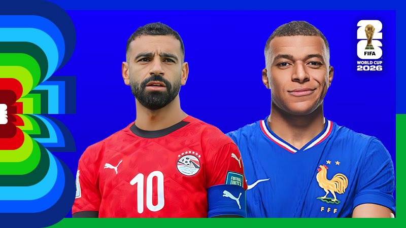 مبابي وصلاح 