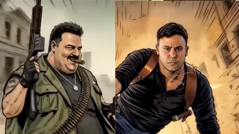 فيلم صقر وكناريا