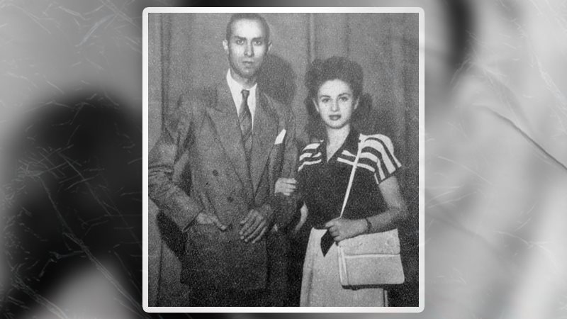 فاتن حمامة ووالدها أحمد حمامة