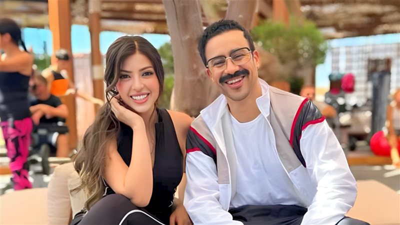 أحمد داود وميرنا جميل