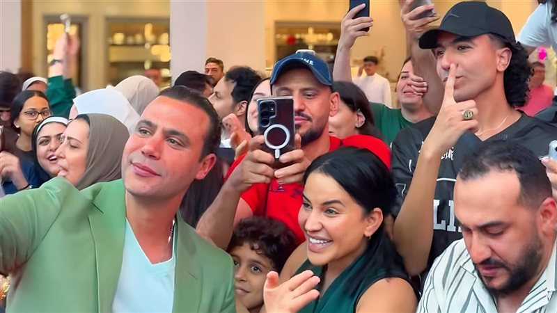 محمد إمام في العرض الخاص لفيلم صقر وكناريا 