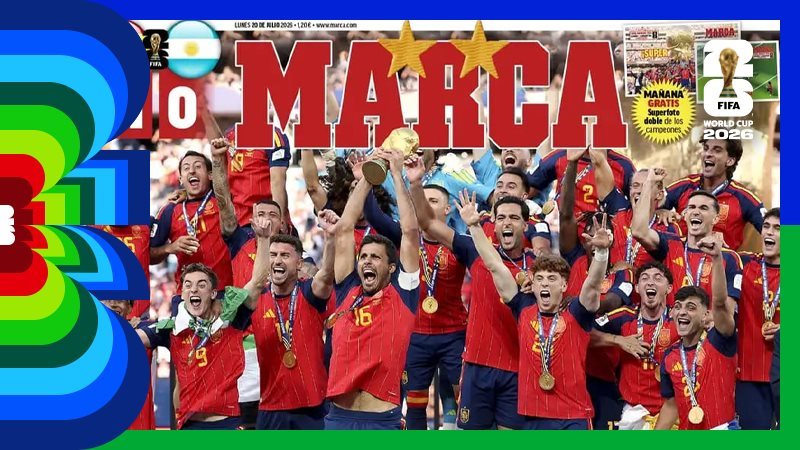 إسبانيا بطل كأس العالم