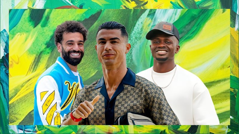 ماني وكريستيانو وصلاح