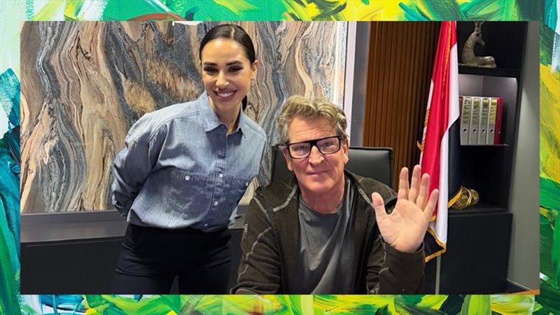 آية سماحة والمخرج
