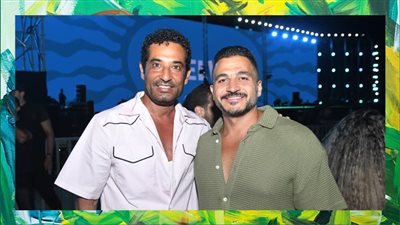 بالصور .. كل النجوم في حفل أحمد سعد بالساحل الشمالي