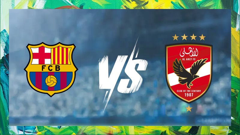 الأهلي وبرشلونة