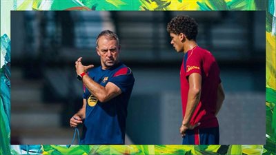  فليك : برشلونة بحاجة إلى مهاجم جديد بجوار حمزة عبدالكريم