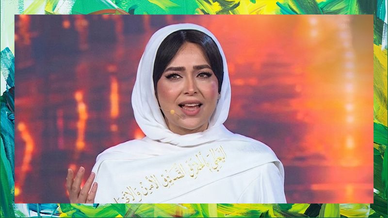 هبة مجدي في احتفالية مولد النبي