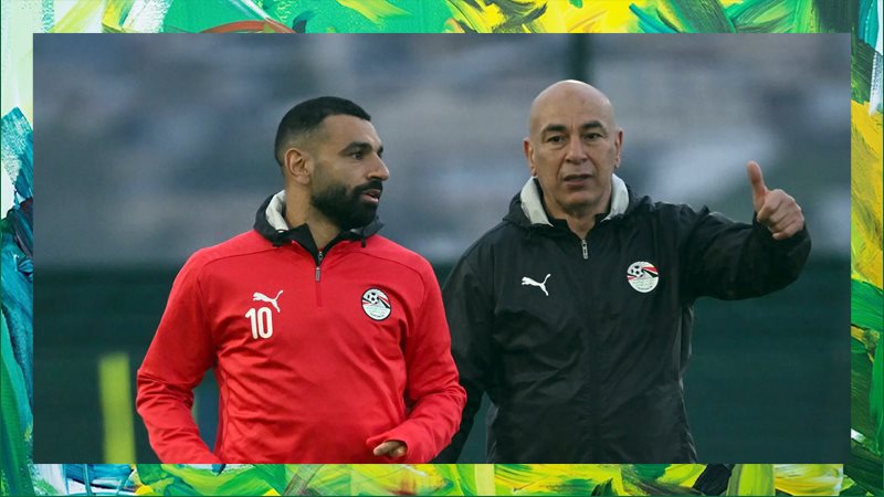 حسام حسن ومحمد صلاح