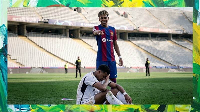 يامال ومبابي 