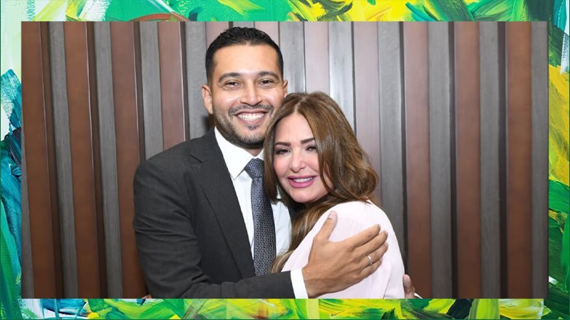 صابرين وابنها نور